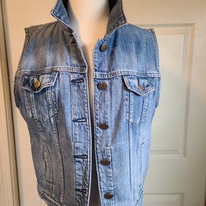 "J. Crew" Women's Indigo Denim Vest!